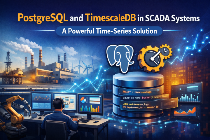 Time Series Databases for SCADA: Why PostgreSQL + TimescaleDB Is a Powerful Combination Time Series Databases for SCADA: Why PostgreSQL + TimescaleDB Is a Powerful Combination