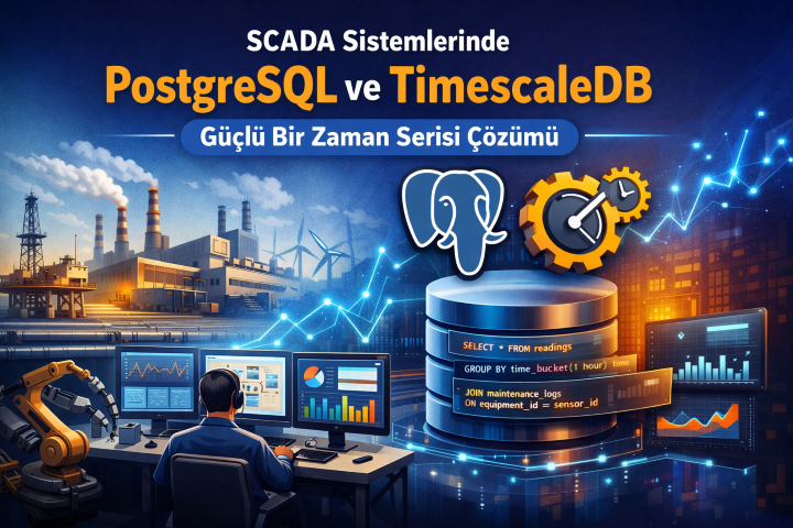 SCADA İçin Zaman Serisi Veritabanı: PostgreSQL + TimescaleDB Neden Güçlü Bir Kombinasyon? SCADA İçin Zaman Serisi Veritabanı: PostgreSQL + TimescaleDB Neden Güçlü Bir Kombinasyon?