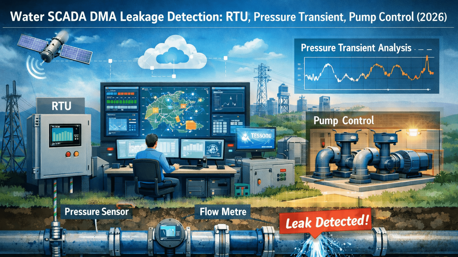 DMA-Based Leak Detection in Water SCADA: RTU and Pressure Transient Analysis DMA-Based Leak Detection in Water SCADA: RTU and Pressure Transient Analysis