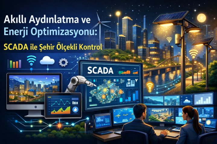 Akıllı aydınlatma ve enerji optimizasyonu: SCADA ile şehir ölçekli kontrol